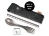 Light My Fire Spork & Straw Kit Titanium 4218301110  
